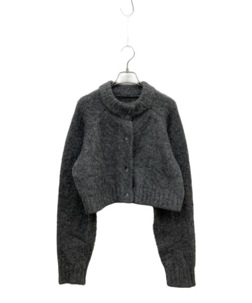 TODAYFUL（トゥデイフル）TODAYFUL (トゥデイフル) Brashed Knit Cardigan グレー サイズ:FREEの古着・服飾アイテム