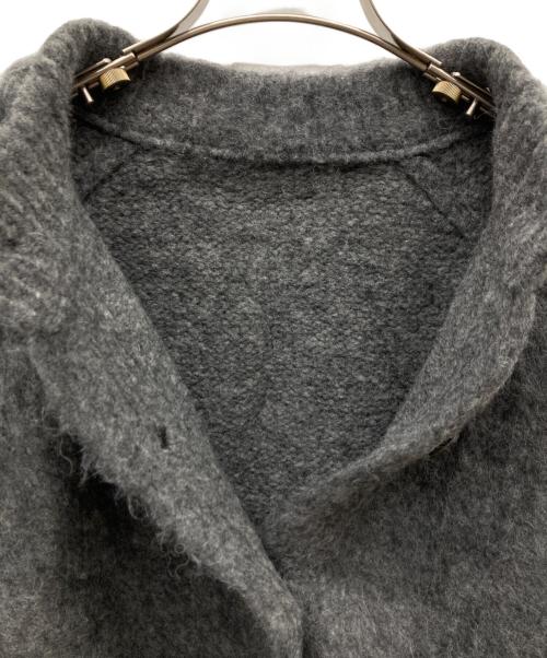 TODAYFUL（トゥデイフル）TODAYFUL (トゥデイフル) Brashed Knit Cardigan グレー サイズ:FREEの古着・服飾アイテム