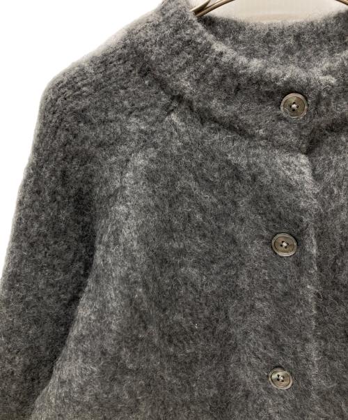 TODAYFUL（トゥデイフル）TODAYFUL (トゥデイフル) Brashed Knit Cardigan グレー サイズ:FREEの古着・服飾アイテム