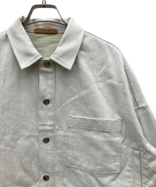 GALERIE VIE（ギャルリーヴィー）GALERIE VIE (ギャルリーヴィー) カラーデニム Gジャン ホワイト サイズ:FREEの古着・服飾アイテム