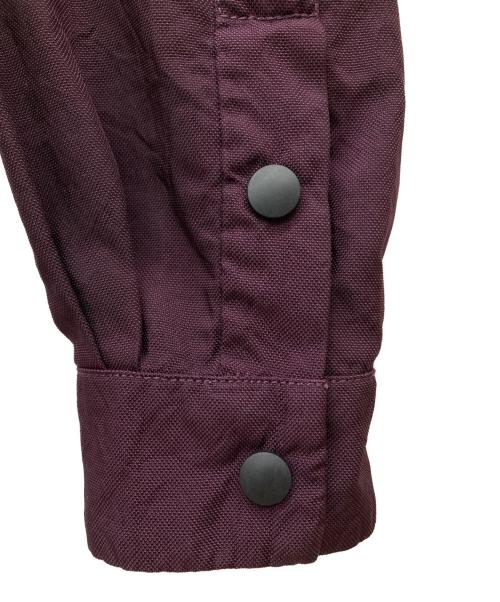 Acne studios（アクネ ストゥディオズ）ACNE STUDIOS (アクネ ストゥディオズ) スナップボタンシャツジャケット パープル サイズ:46の古着・服飾アイテム