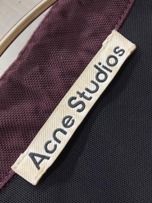 Acne studios（アクネ ストゥディオズ）ACNE STUDIOS (アクネ ストゥディオズ) スナップボタンシャツジャケット パープル サイズ:46の古着・服飾アイテム