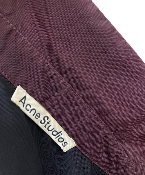 Acne studios（アクネ ストゥディオズ）ACNE STUDIOS (アクネ ストゥディオズ) スナップボタンシャツジャケット パープル サイズ:46の古着・服飾アイテム