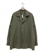 Edwina Horlエドウィナ ホール）の古着「open collar shirts」｜グリーン