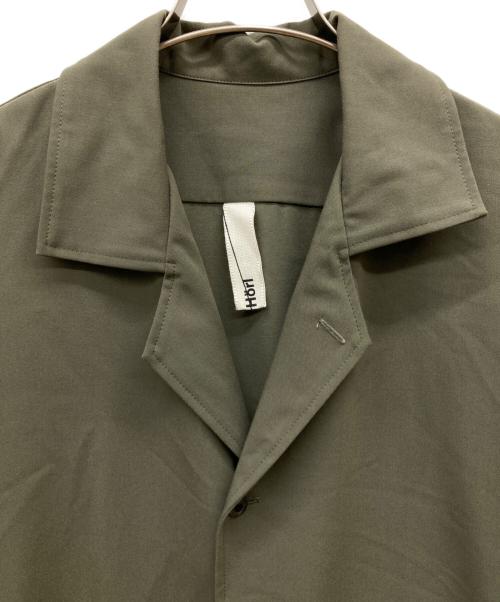 Edwina Horl（エドウィナ ホール）Edwina Horl (エドウィナ ホール) open collar shirts グリーン サイズ:Sの古着・服飾アイテム