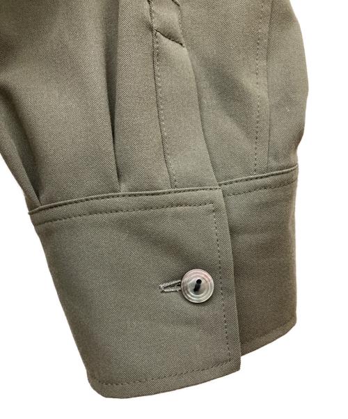 Edwina Horl（エドウィナ ホール）Edwina Horl (エドウィナ ホール) open collar shirts グリーン サイズ:Sの古着・服飾アイテム