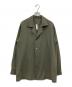 Edwina Horl（エドウィナ ホール）の古着「open collar shirts」｜グリーン