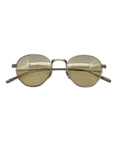 OLIVER PEOPLES（オリバーピープルズ）OLIVER PEOPLES (オリバーピープルズ) HANION サングラス イエローの古着・服飾アイテム