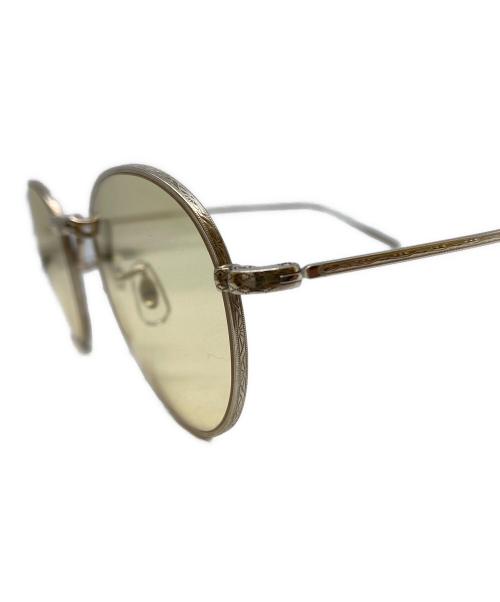 OLIVER PEOPLES（オリバーピープルズ）OLIVER PEOPLES (オリバーピープルズ) HANION サングラス イエローの古着・服飾アイテム