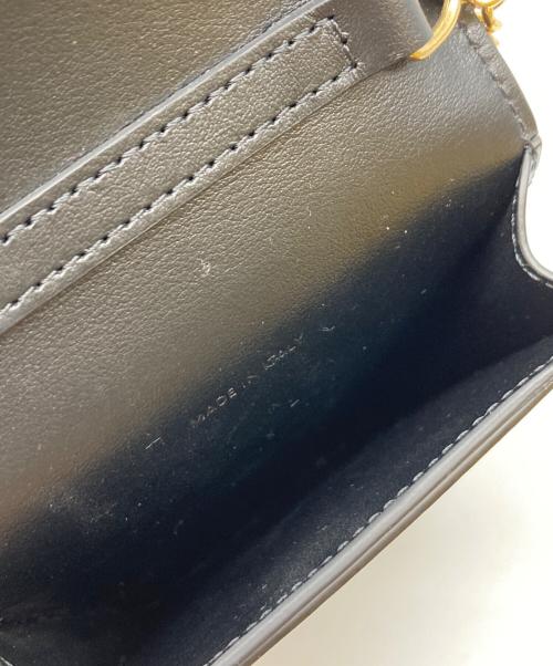 CELINE（セリーヌ）CELINE (セリーヌ) トリオンフ バーティカル モバイルポーチ ブラックの古着・服飾アイテム
