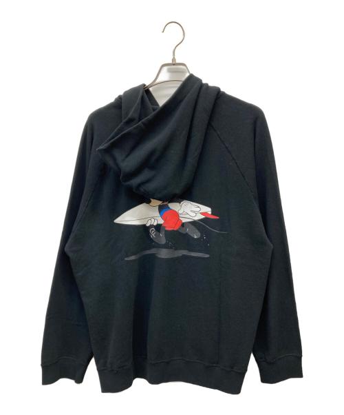 PENNEYS（ペニーズ）penneys (ペニーズ) Disney (ディズニー) ミッキープリントジップパーカー ブラック サイズ:M 未使用品の古着・服飾アイテム