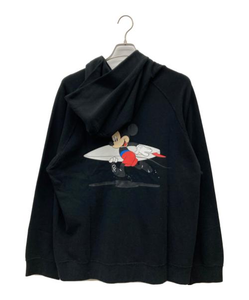 PENNEYS（ペニーズ）PENNEYS (ペニーズ) DISNEY (ディズニー) ミッキープリントジップパーカー ブラック サイズ:L 未使用品の古着・服飾アイテム