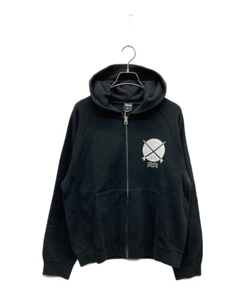 PENNEYS（ペニーズ）penneys (ペニーズ) Disney (ディズニー) ミッキープリントジップパーカー ブラック サイズ:XS 未使用品の古着・服飾アイテム