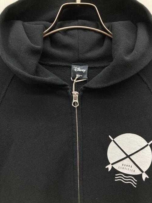 PENNEYS（ペニーズ）penneys (ペニーズ) Disney (ディズニー) ミッキープリントジップパーカー ブラック サイズ:XS 未使用品の古着・服飾アイテム