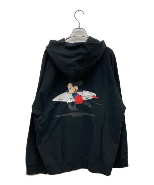 PENNEYS（ペニーズ）penneys (ペニーズ) Disney (ディズニー) ミッキープリントジップパーカー ブラック サイズ:M 未使用品の古着・服飾アイテム