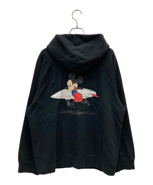 PENNEYS（ペニーズ）PENNEYS (ペニーズ) DISNEY (ディズニー) ミッキープリントジップパーカー ブラック サイズ:L 未使用品の古着・服飾アイテム