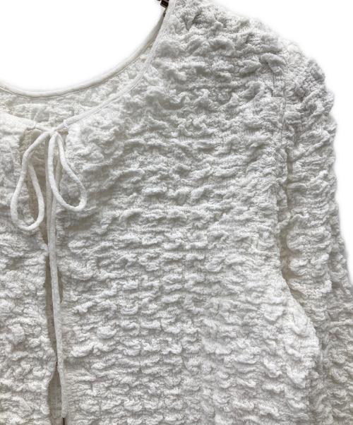 emmi（エミ）emmi (エミ) 2wayシャーリングブラウス ホワイト サイズ:Freeの古着・服飾アイテム