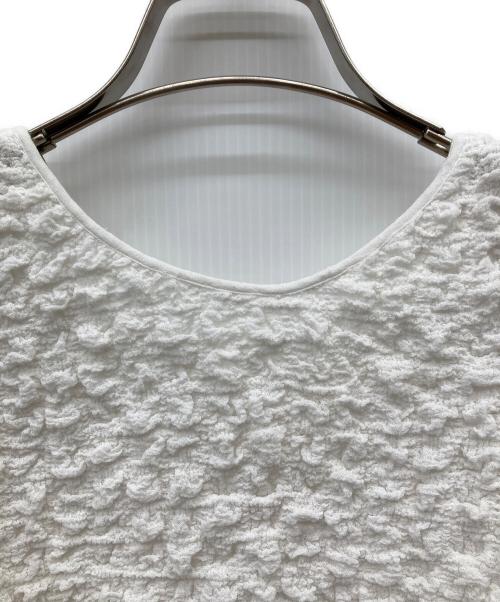 emmi（エミ）emmi (エミ) 2wayシャーリングブラウス ホワイト サイズ:Freeの古着・服飾アイテム