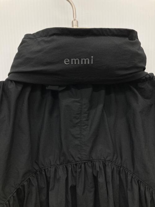 emmi（エミ）emmi (エミ) ドロストナイロンブルゾン/撥水 ブラック サイズ:Freeの古着・服飾アイテム