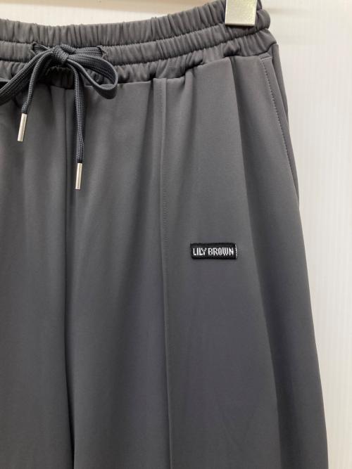 Lily Brown（リリーブラウン）Lily Brown (リリーブラウン) UVカットワイドスウェットパンツ グレー サイズ:SIZE Freeの古着・服飾アイテム