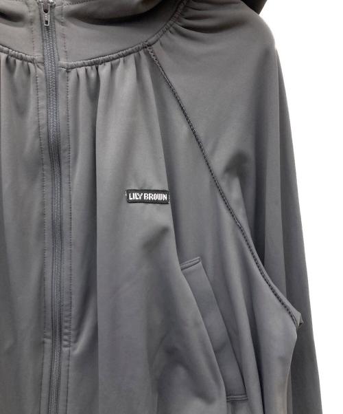 Lily Brown（リリーブラウン）Lily Brown (リリーブラウン) UVカット サンガード付きラッシュガード グレー サイズ:Freeの古着・服飾アイテム