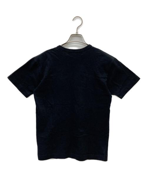 PLAY COMME des GARCONS（プレイコムデギャルソン）PLAY COMME des GARCONS (プレイコムデギャルソン) ハートワッペンTシャツ ブラック サイズ:Mの古着・服飾アイテム