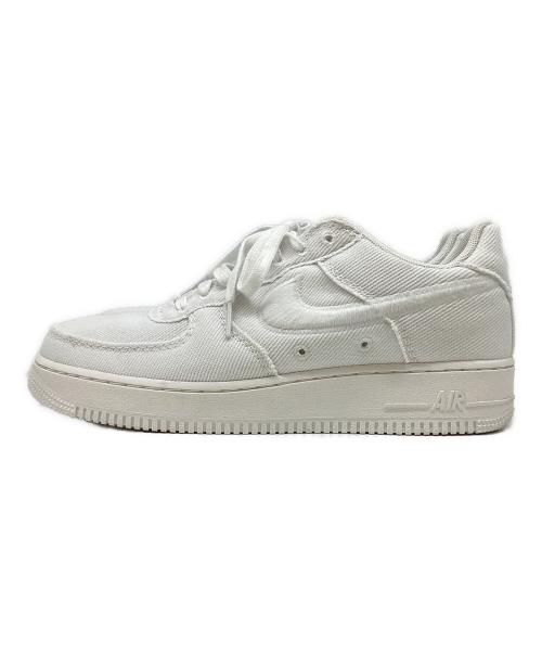 NIKE（ナイキ）NIKE (ナイキ) AIR FORCE 1 LOW CNVS ホワイト サイズ:28の古着・服飾アイテム