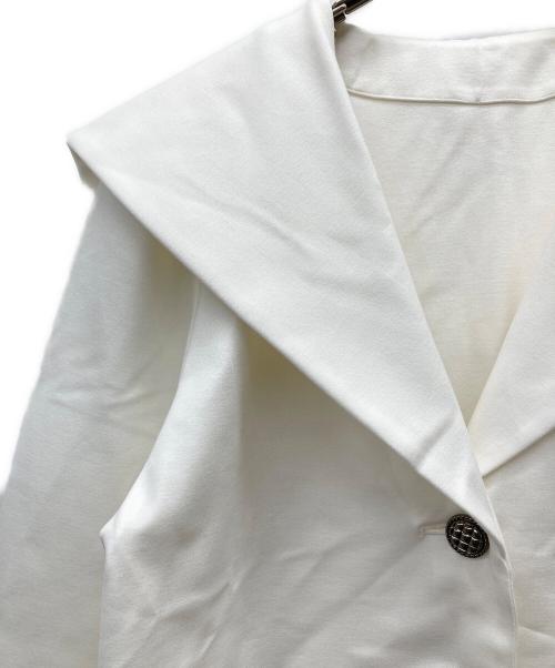 DAISY LIN（デイジーリン）DAISY LIN (デイジーリン) Sailor Jacket ホワイト サイズ:記載なしの古着・服飾アイテム
