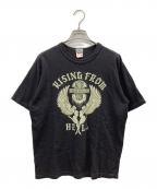 freewheelersフリーホイーラーズ）の古着「RISING FROM HELL Tee」｜ブラック