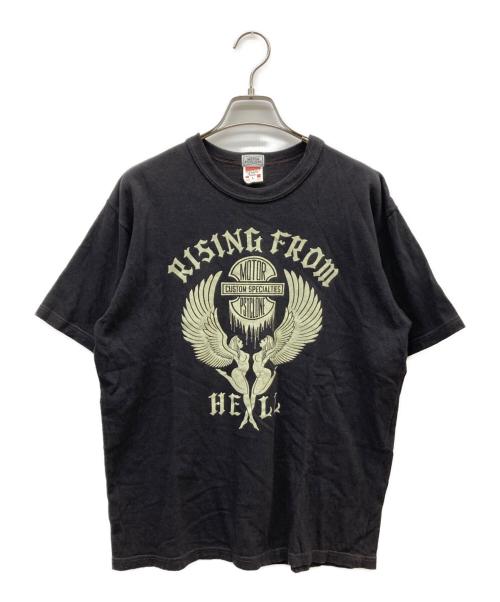 freewheelers（フリーホイーラーズ）freewheelers (フリーホイーラーズ) RISING FROM HELL Tee ブラック サイズ:Lの古着・服飾アイテム