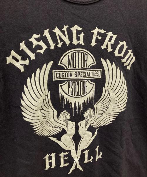 freewheelers（フリーホイーラーズ）freewheelers (フリーホイーラーズ) RISING FROM HELL Tee ブラック サイズ:Lの古着・服飾アイテム