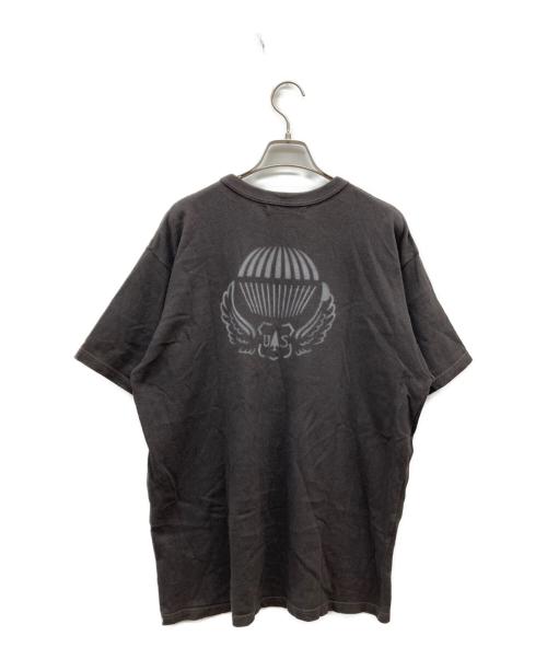 freewheelers（フリーホイーラーズ）FREEWHEELERS (フリーホイーラーズ) USFS SMOKE JUMPERS  SET-IN SHORT SLEEVE SHIRTプリントTシャツ チャコールグレー サイズ:42の古着・服飾アイテム