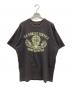 FREEWHEELERS（フリーホイーラーズ）の古着「USFS SMOKE JUMPERS  SET-IN SHORT SLEEVE SHIRTプリントTシャツ」｜チャコールグレー