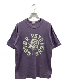 freewheelers（フリーホイーラーズ）の古着「”HELMET LAWS SUCK” Tee」｜パープル