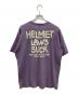 FREEWHEELERS (フリーホイーラーズ) ”HELMET LAWS SUCK” Tee パープル サイズ:42：8000円