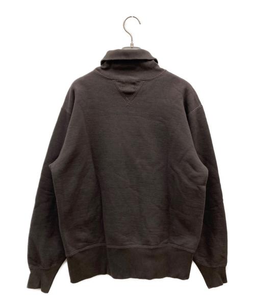 POWER WEAR（パワーウェア）POWER WEAR (パワーウェア) TURTLE NECK SWEAT SHIRT ブラウン サイズ:40の古着・服飾アイテム