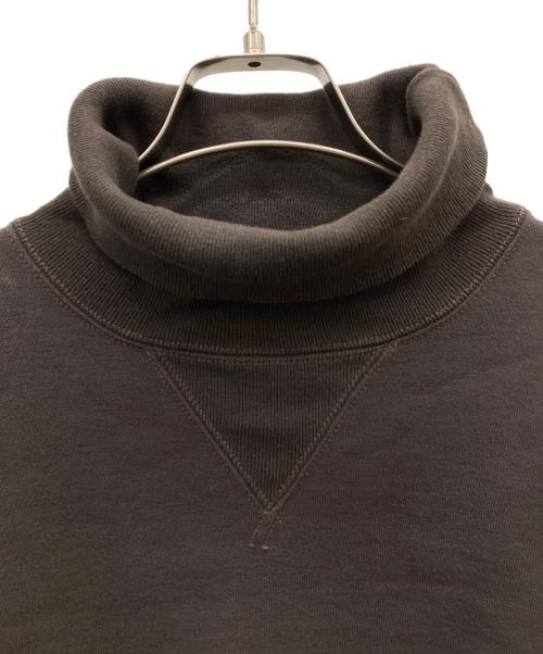 POWER WEAR（パワーウェア）POWER WEAR (パワーウェア) TURTLE NECK SWEAT SHIRT ブラウン サイズ:40の古着・服飾アイテム