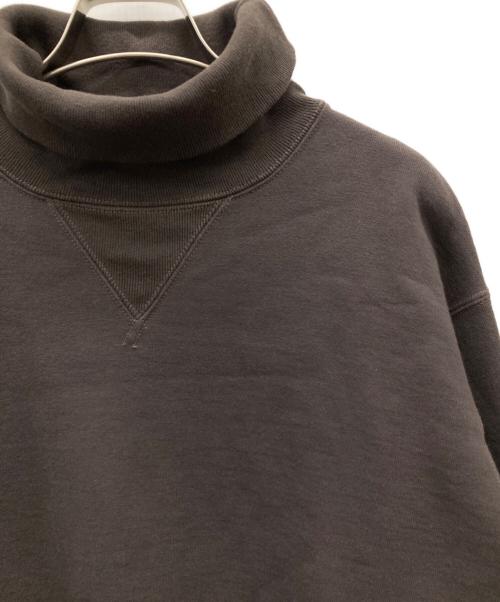 POWER WEAR（パワーウェア）POWER WEAR (パワーウェア) TURTLE NECK SWEAT SHIRT ブラウン サイズ:40の古着・服飾アイテム