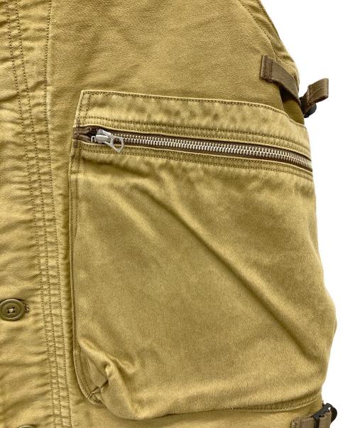 freewheelers（フリーホイーラーズ）freewheelers (フリーホイーラーズ) SPEED ENGINEER SLEEVELESS COAT/スピードエンジニア スリーブレスコート ベージュ サイズ:40の古着・服飾アイテム