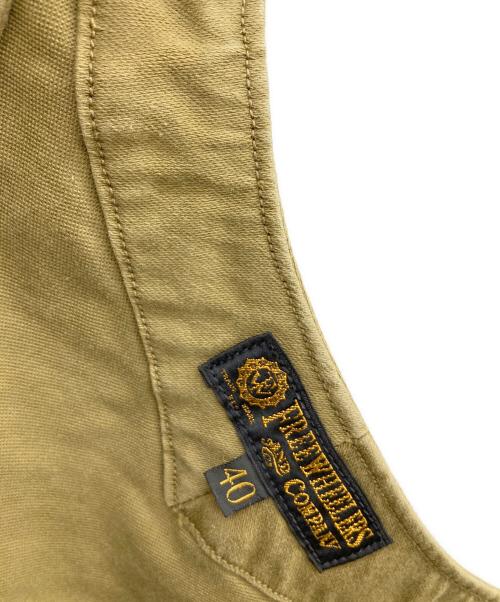 freewheelers（フリーホイーラーズ）freewheelers (フリーホイーラーズ) SPEED ENGINEER SLEEVELESS COAT/スピードエンジニア スリーブレスコート ベージュ サイズ:40の古着・服飾アイテム