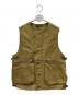 freewheelers（フリーホイーラーズ）の古着「SPEED ENGINEER SLEEVELESS COAT/スピードエンジニア スリーブレスコート」｜ベージュ