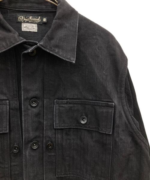 freewheelers（フリーホイーラーズ）freewheelers (フリーホイーラーズ) Grunts Jacket ブラック サイズ:40の古着・服飾アイテム