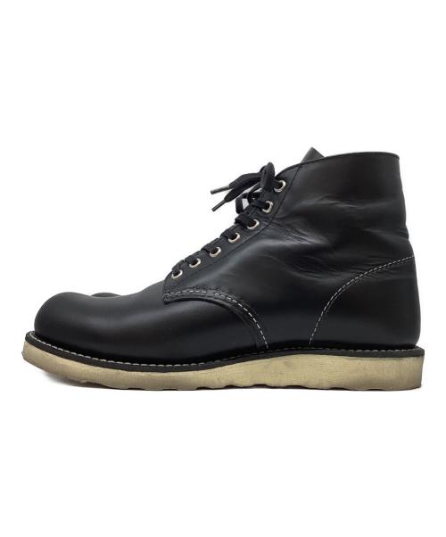RED WING（レッドウィング）RED WING (レッドウィング) 6-inch Classic Round ブラック サイズ:26.5の古着・服飾アイテム