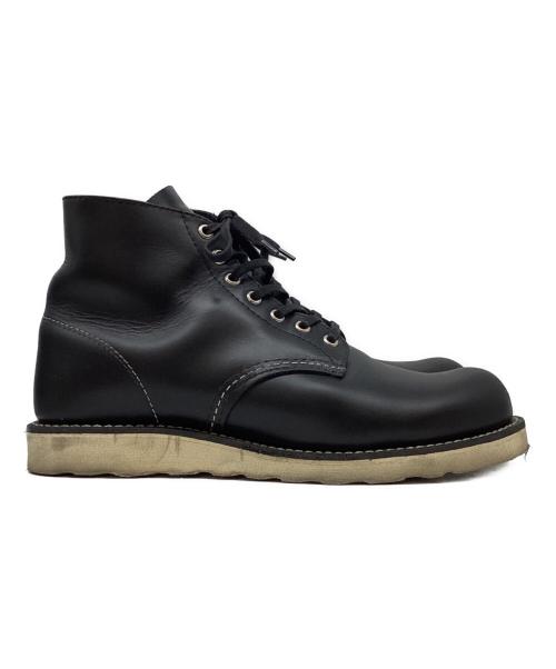 RED WING（レッドウィング）RED WING (レッドウィング) 6-inch Classic Round ブラック サイズ:26.5の古着・服飾アイテム