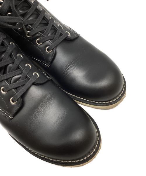RED WING（レッドウィング）RED WING (レッドウィング) 6-inch Classic Round ブラック サイズ:26.5の古着・服飾アイテム