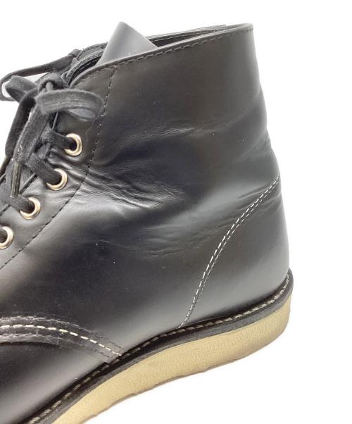 RED WING（レッドウィング）RED WING (レッドウィング) 6-inch Classic Round ブラック サイズ:26.5の古着・服飾アイテム