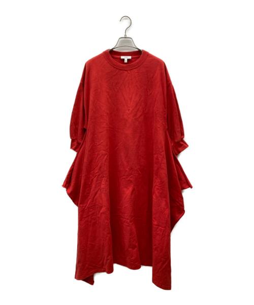HYKE（ハイク）HYKE (ハイク) 半袖ワンピース レッド サイズ:1の古着・服飾アイテム