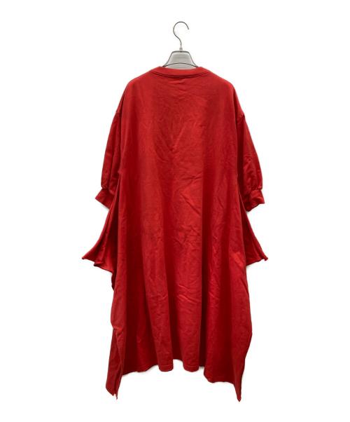 HYKE（ハイク）HYKE (ハイク) 半袖ワンピース レッド サイズ:1の古着・服飾アイテム