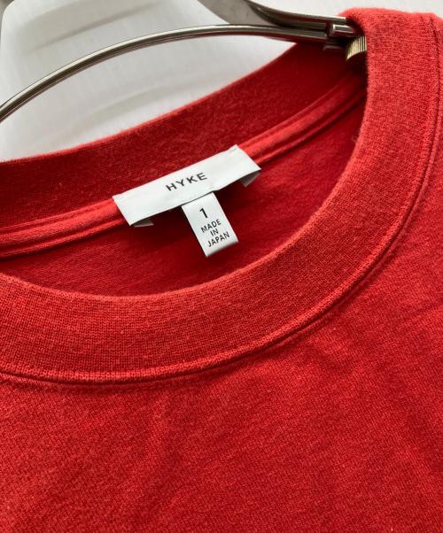 HYKE（ハイク）HYKE (ハイク) 半袖ワンピース レッド サイズ:1の古着・服飾アイテム