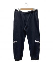 SUPREME（シュプリーム）の古着「サイドロゴスウェットパンツ」｜ブラック